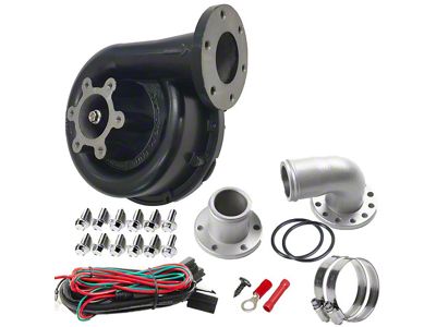 EWP140 Black Remote Electric Water Pump Kit; 12-Volt (Universal; Some Adaptation May Be Required)