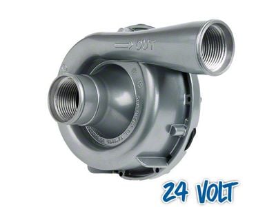 EWP150 Alloy Remote Electric Water Pump; 24-Volt (Universal; Some Adaptation May Be Required)