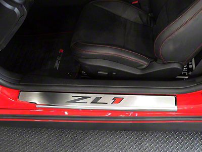 Executive Series Door Sill Plates; ZL1 Style (12-13 Camaro ZL1)