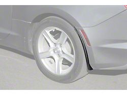 Extended Style Rear Mud Guards; Carbon Fiber (16-24 Camaro, Excluding ZL1)