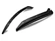 Extended Style Rear Mud Guards; Textured Black (16-24 Camaro)
