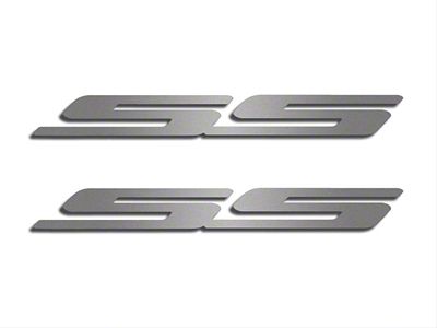 SS Emblems; Brushed Stainless Steel (10-13 Camaro)
