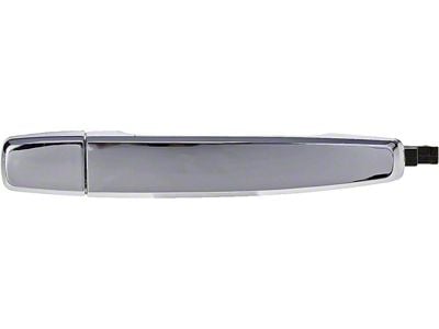 Exterior Door Handle; Front Right; All Chrome; Without Passive Entry; Plastic (10-15 Camaro)