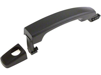 Exterior Door Handle; Front Right; Paint to Match; Without Passive Entry; Plastic (10-15 Camaro)