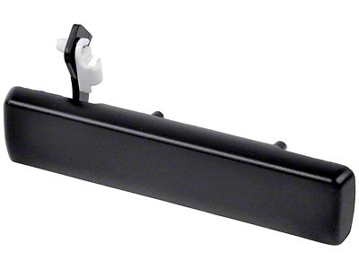 Exterior Door Handle; Passenger Side; Black (93-02 Camaro)