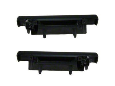 Exterior Door Handles; Black (93-02 Camaro)