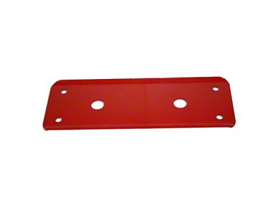 Extreme Duty Tunnel Brace; Bright Red (10-15 Camaro)