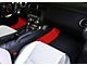 F1 Hybrid Front and Rear Floor Mats; Full Red (16-24 Camaro)
