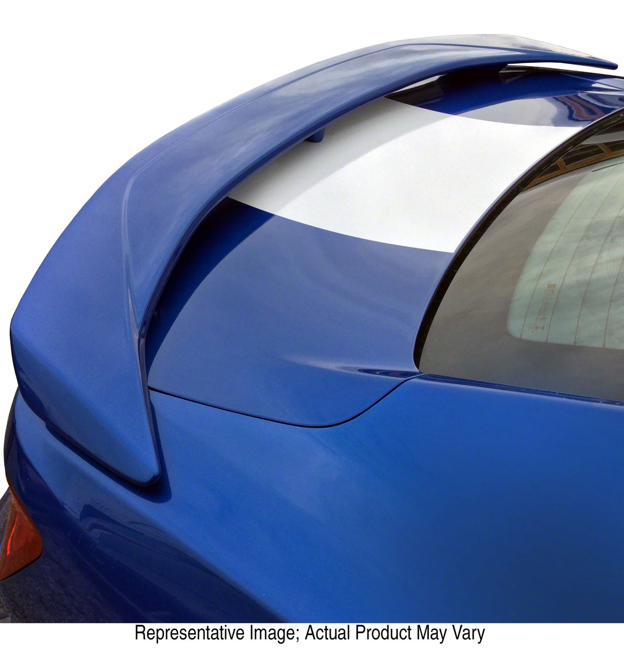 Camaro Factory Style Pedestal Rear Deck Spoiler; Satin Steel Grey (16 ...