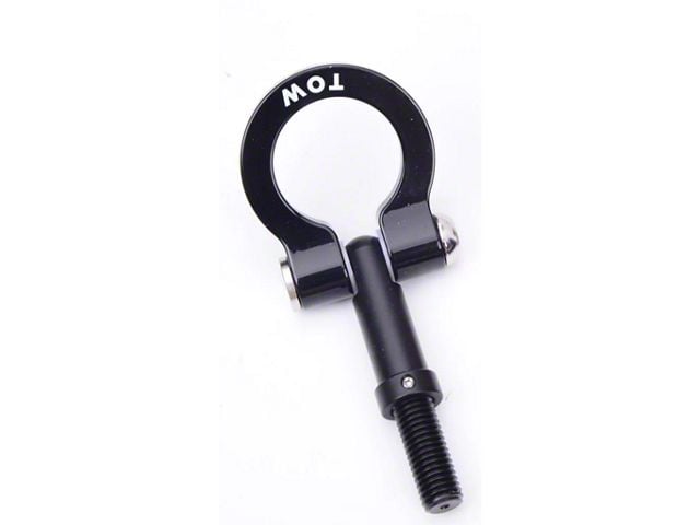 Feather Lite Stealth Tow Hook with Black D-Ring; Front (16-24 Camaro)