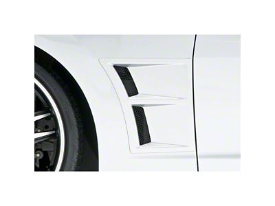 Fender Vents; Unpainted (10-15 Camaro)