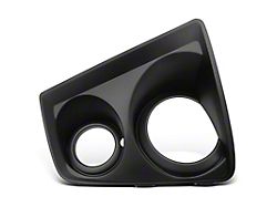Fog Light Bezel; Driver Side; Textured Black (12-15 Camaro ZL1)