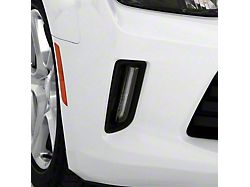 Fog Light Covers; Clear (16-18 V6 Camaro)