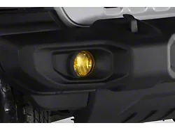 Fog Light Covers; Transparent Yellow (10-13 Camaro)