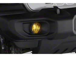 Fog Light Covers; Transparent Yellow (14-15 Camaro SS)