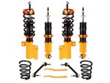 Front and Rear Coil-Over Kit; Gold (10-15 Camaro w/o MagneRide)