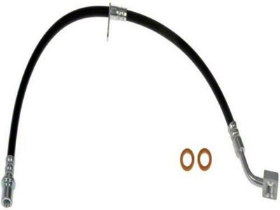 Front Brake Hydraulic Hose; Driver Side (12-15 Camaro ZL1)