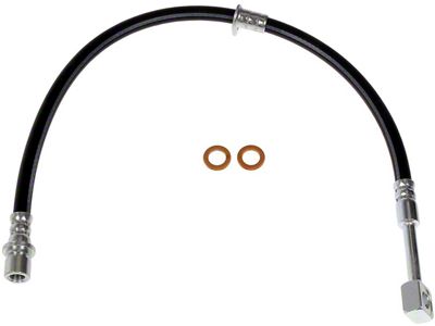 Front Brake Hydraulic Hose; Driver Side (2015 Camaro Z/28)