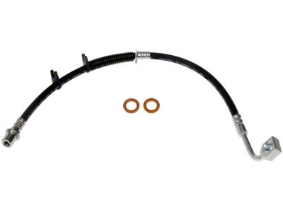 Front Brake Hydraulic Hose; Driver Side (16-17 V6 Camaro w/ Single Piston Front Calipers)