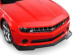 Front Bumper Lip Splitter; Matte Black (10-13 Camaro LS, LT)