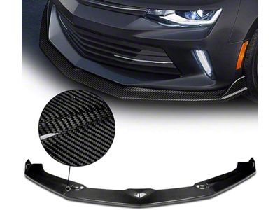 Front Chin Spoiler; Carbon Fiber (16-18 Camaro, Excluding ZL1)