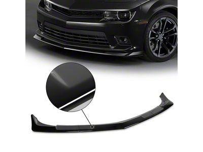 Front Chin Spoiler; Gloss Black (14-15 Camaro SS, Z/28)