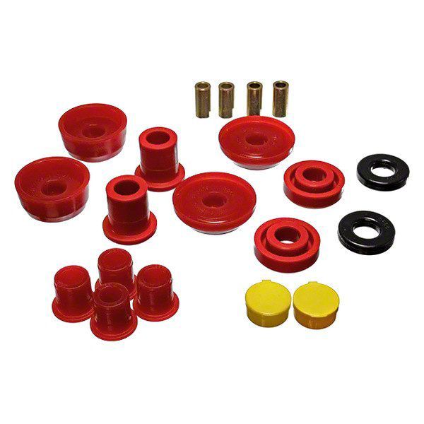 Camaro Front Control Arm Bushings; Red (9302 Camaro) Free Shipping