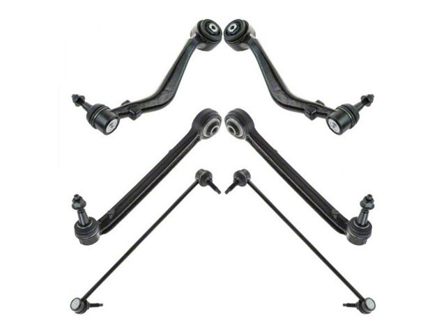 Front Lower Control Arms with Ball Joints and Sway Bar Links (10-15 Camaro)