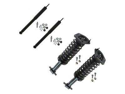Front Strut and Spring Assemblies with Rear Shocks (93-02 Camaro)