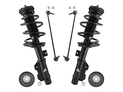 Front Strut and Spring Assemblies with Sway Bar Links (13-15 3.6L Camaro)