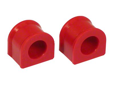 Front Sway Bar Bushing Kit; 30mm; Red (93-02 Camaro)