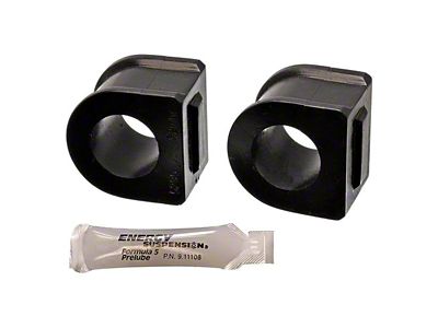 Front Sway Bar Bushings; 30mm; Black (93-02 Camaro)