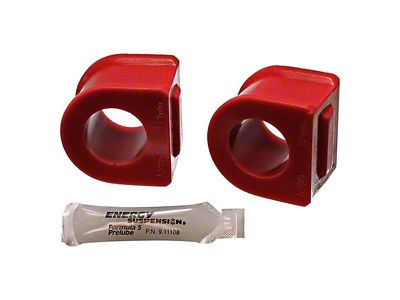 Front Sway Bar Bushings; 30mm; Red (93-02 Camaro)