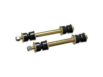 Front Sway Bar End Links; Black (93-02 Camaro)