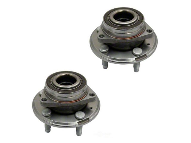 513396 Camaro Front Wheel Bearing and Hub Assembly Set (12-15 V8 Camaro ...