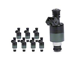 Fuel Injector Kit; Set of 8; Black (94-97 5.7L Camaro)
