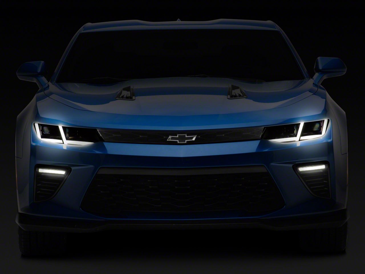 品数豊富！ Camaro Full LED Headlights; Black Housing; Clear Lens (16-18 シューズ
