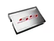 Fuse Box Cover with Brushed SS Top Plate; Red (16-24 Camaro SS)