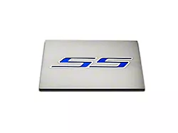 Fuse Box Cover Top Plate with SS Logo; Brushed (16-24 Camaro SS)