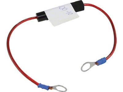 Fuse Link with 16-Gauge ATC/ATO Fuse Holder; Low Amp Fuse and 3/8-Inch Rings