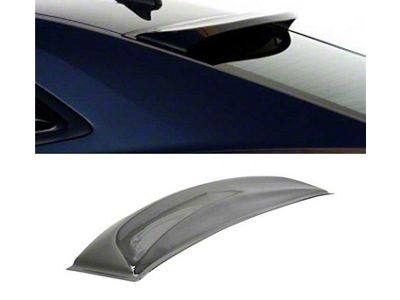 G Style Roof Spoiler; Smoke/Tinted (10-15 Camaro Coupe)