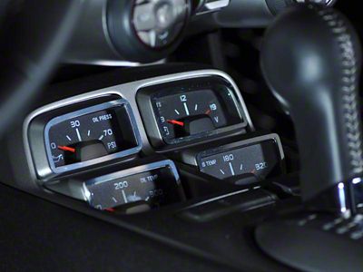 Gauge Cluster Trim; Polished (10-15 Camaro)