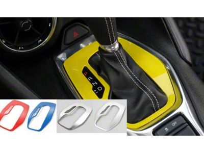 Gear Shift Panel; Carbon Fiber (16-24 Camaro w/ Automatic Transmission)
