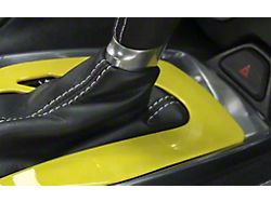 Gear Shift Panel; Yellow (16-24 Camaro w/ Automatic Transmission)