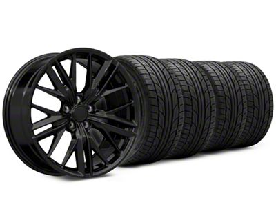 20x8.5 OE Wheels ZL1 Style Wheel - 255/35R20 NITTO High Performance Summer NT555 G2 Tire; Wheel & Tire Package (16-24 Camaro LS, LT)