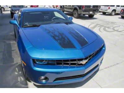 Graphic; AirSatin Gradient Flame Hood Rally Stripe (10-13 Camaro)