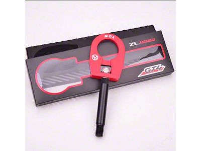 GT4 Tow Hook with Black D-Ring; Rear (17-18 Camaro ZL1)