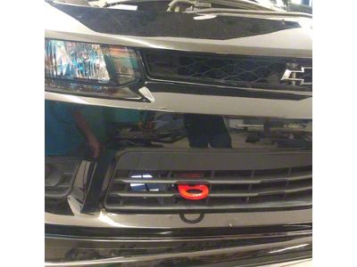 GT4 Tow Hook with Red D-Ring; Front and Rear (14-15 Camaro SS, Z/28)