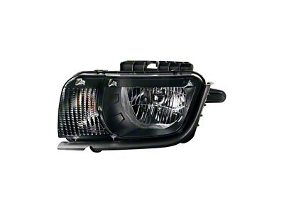 Headlights Depot Halogen Headlight; Driver Side (10-13 Camaro)