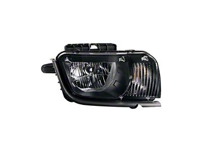 Headlights Depot Halogen Headlight; Passenger Side (10-13 Camaro)